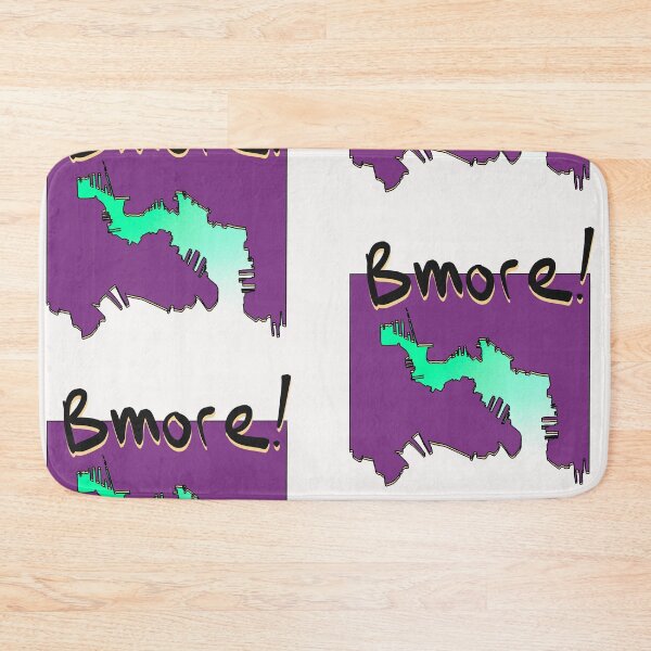 Item preview, Bmore! Purple Docks designed and sold by bodiesofwater.
