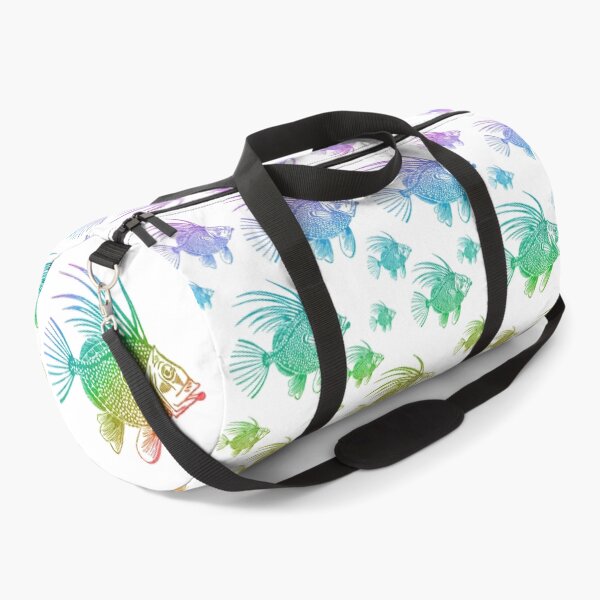 School of rainbow fish Duffle Bag
