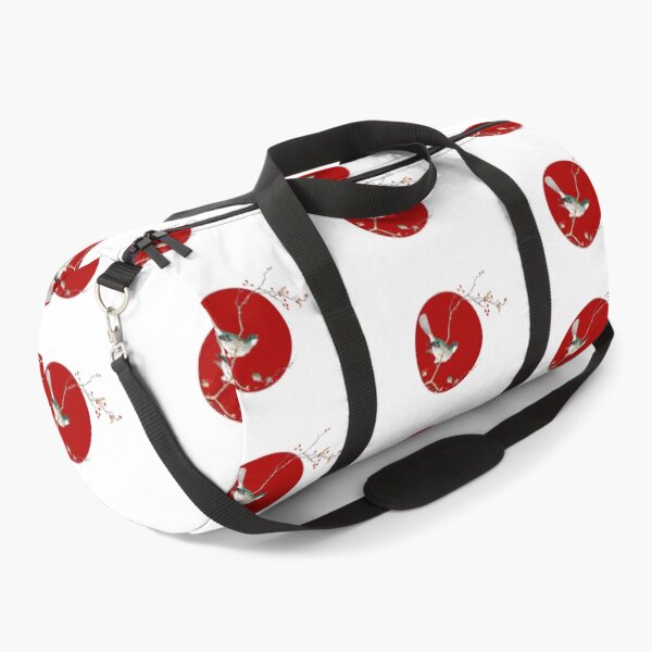 Item preview, Japanese Flag - Brown-eared Bulbul and Dioecious Holly designed and sold by weavernap.