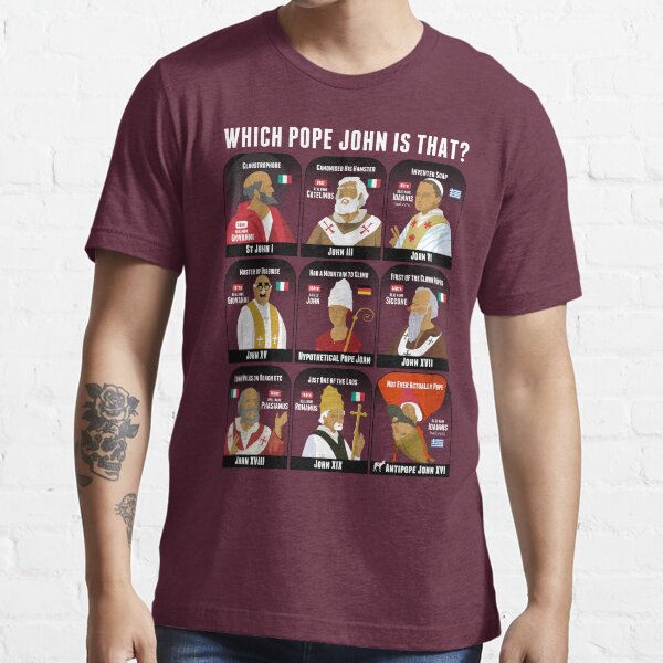 9 Pope Johns, CR2 selection Essential T-Shirt