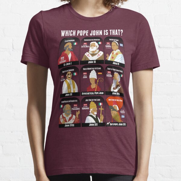 9 Pope Johns, CR2 selection Essential T-Shirt