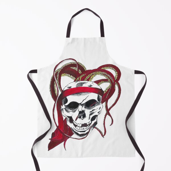 Item preview, Pirate Skull engulfed in Squid designed and sold by LauraRab.