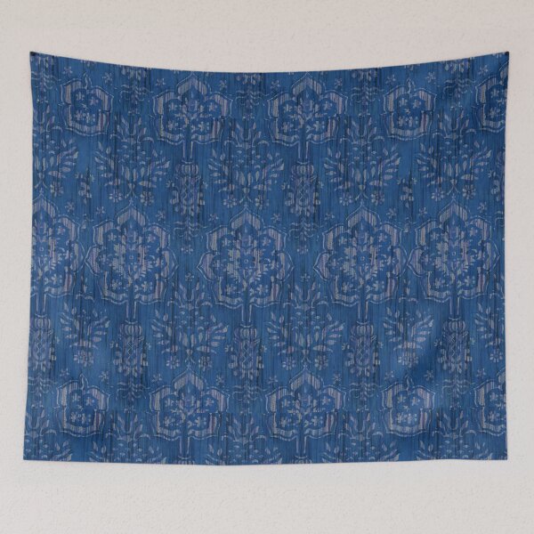 Item preview, Indigo Blue Medallion Pattern designed and sold by Lynnea Washburn.