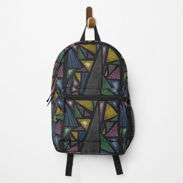 Item preview, Stained Glass and Triangles designed and sold by Kristin McLain.