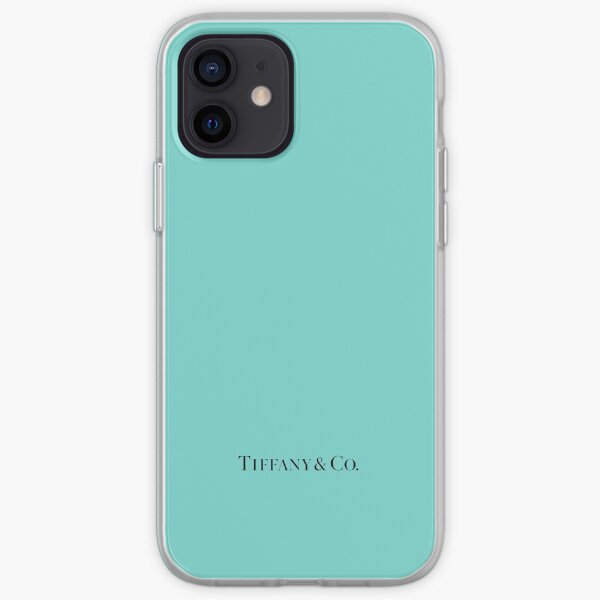 Tiffany Blue mit Logo iPhone Flexible Hülle