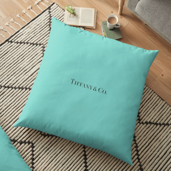 Tiffany Blue w/ Logo Floor Pillow