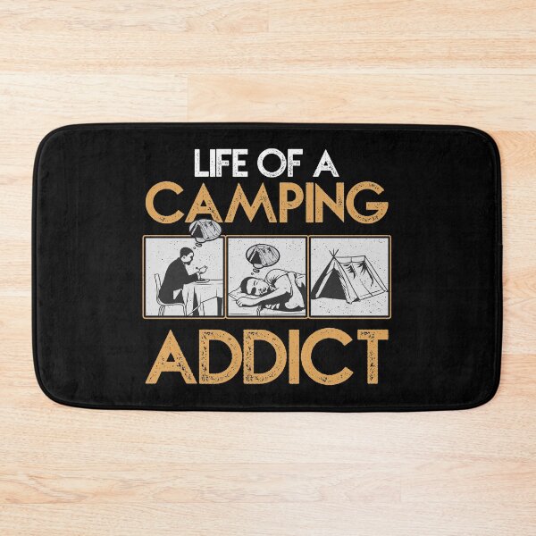 Item preview, Camping Addict designed and sold by designeclipse.