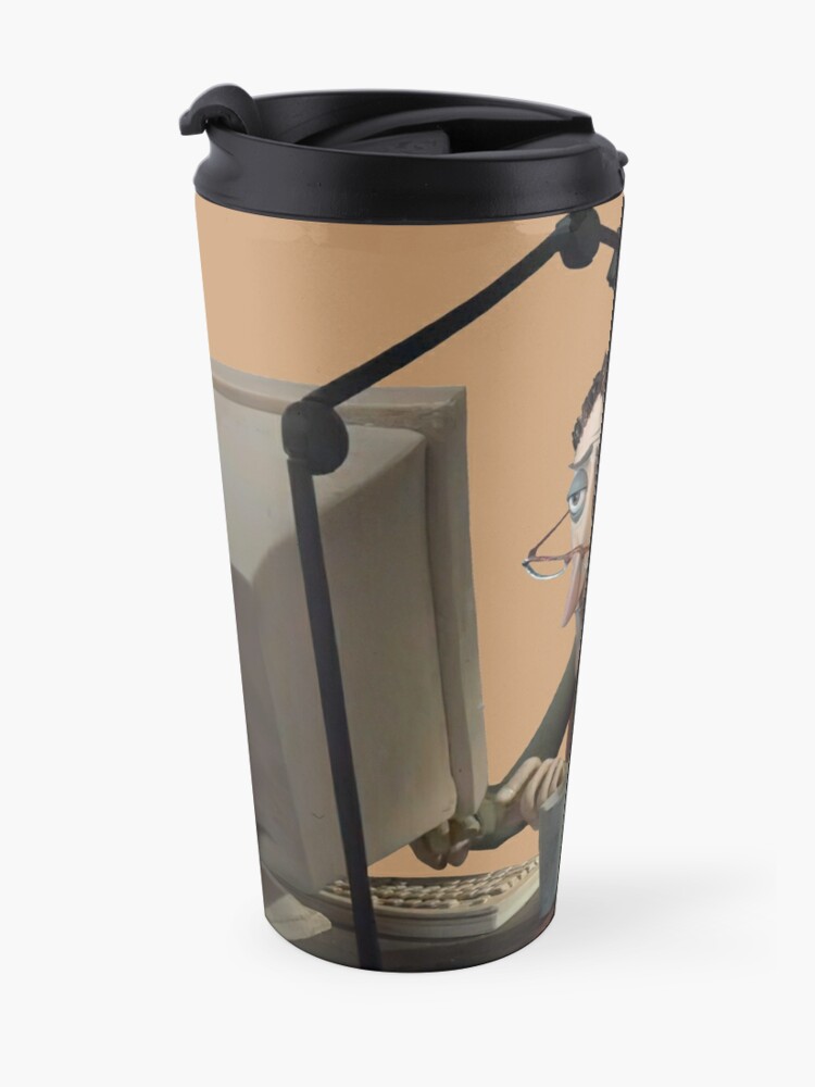 Alternate view of Coraline's Dad meme HD Travel Coffee Mug