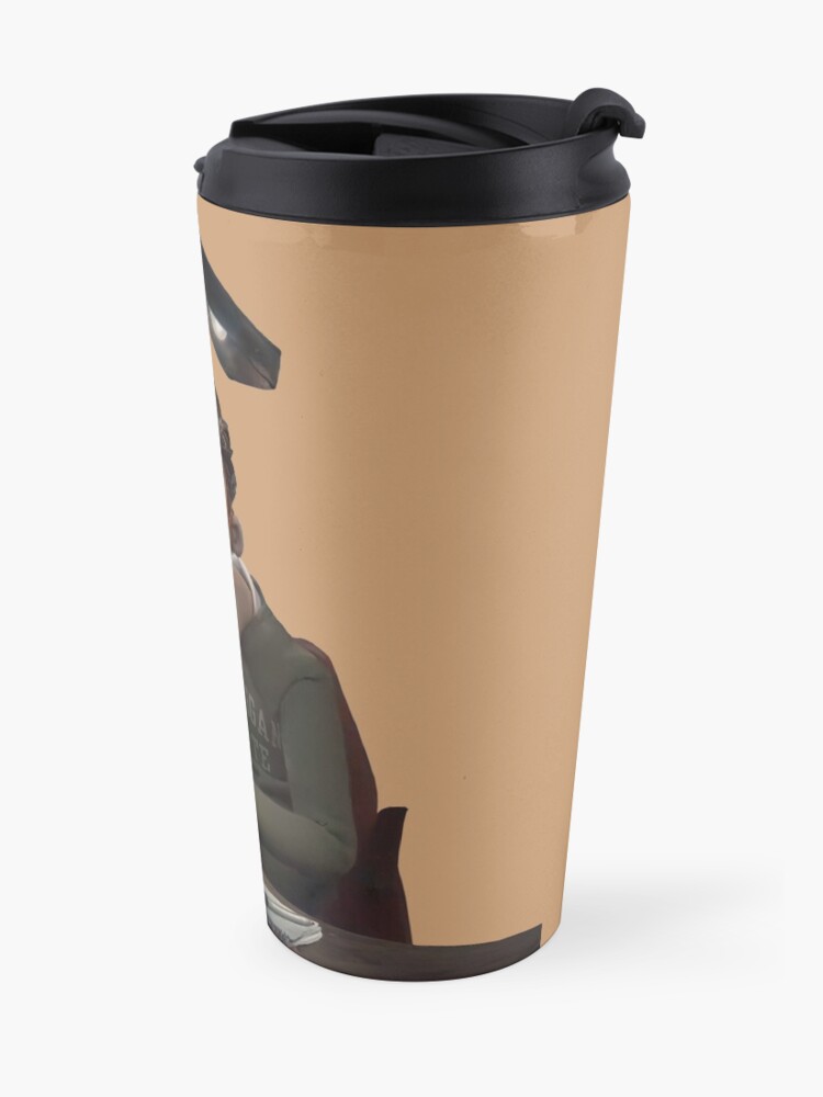 Alternate view of Coraline's Dad meme HD Travel Coffee Mug