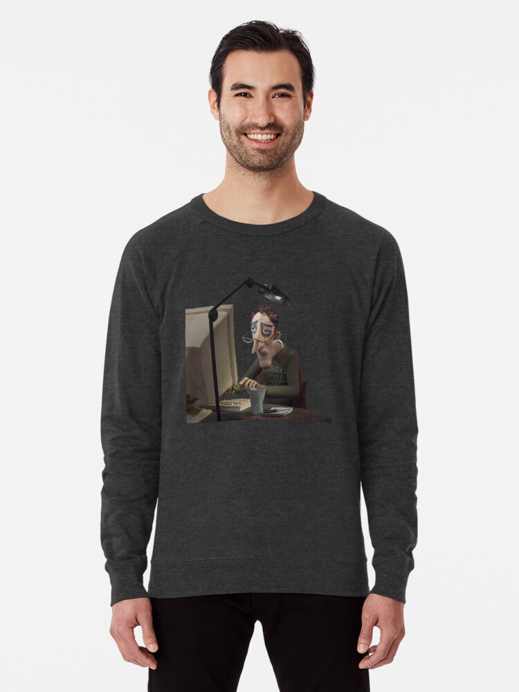 Coraline s Dad meme HD Lightweight Sweatshirt