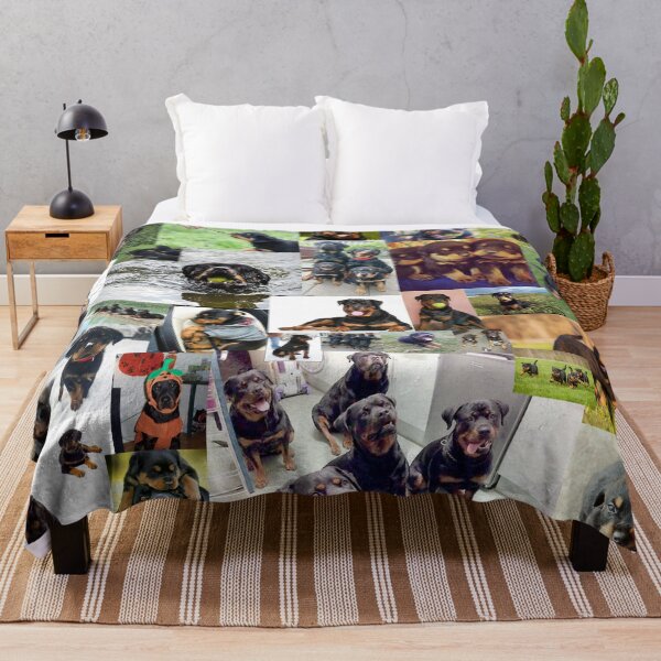 Item preview, Rottweiler dog collage designed and sold by Yviemakes.