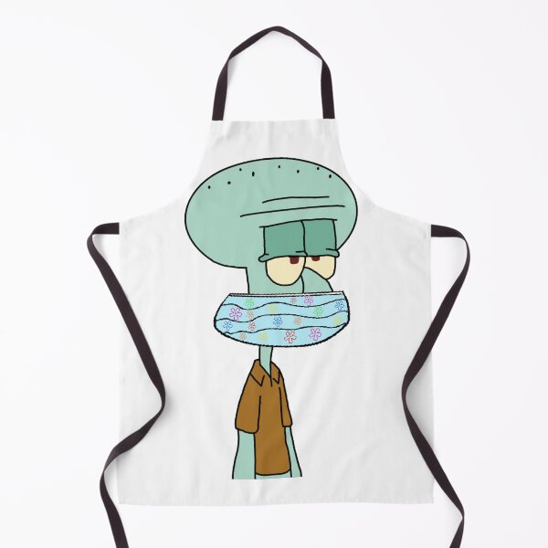 Item preview, Mask Wearing Squidward designed and sold by Red Crate.