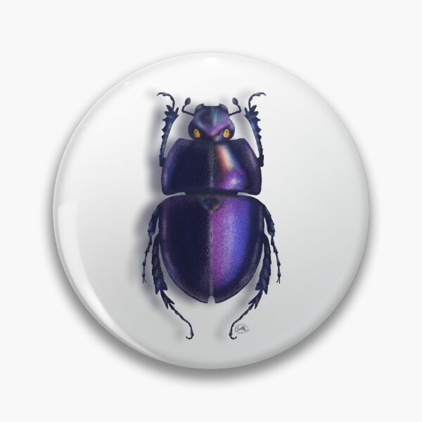 Item preview, purple beetle designed and sold by sofia-does-art.