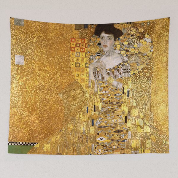 Item preview, Gustav Klimt - Portrait d Adele Bloch-Bauer I 1907 (repro HD) designed and sold by DejaVuStudio.