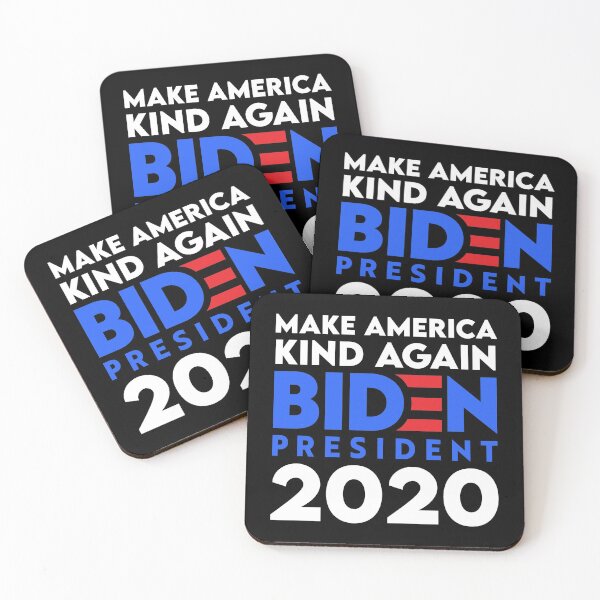 Item preview, Make America Kind Again Biden President 2020 designed and sold by Cat Lady Designs.