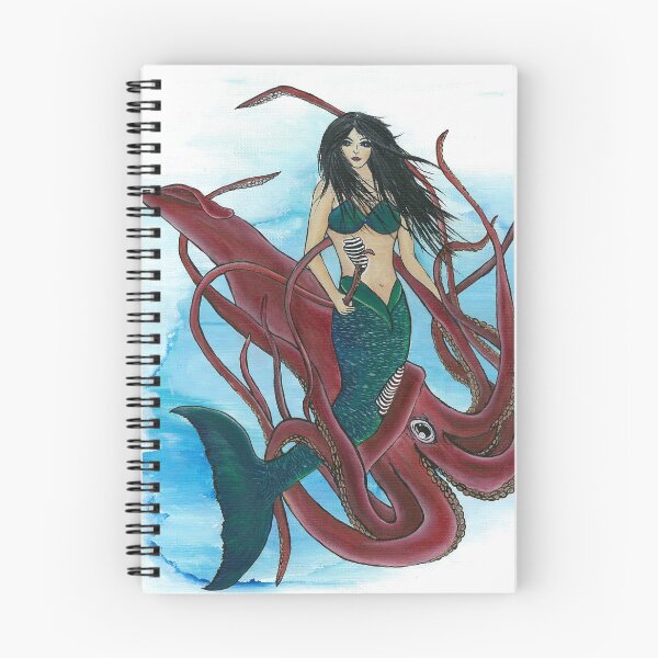 Item preview, Siren and Her Squid designed and sold by LauraRab.