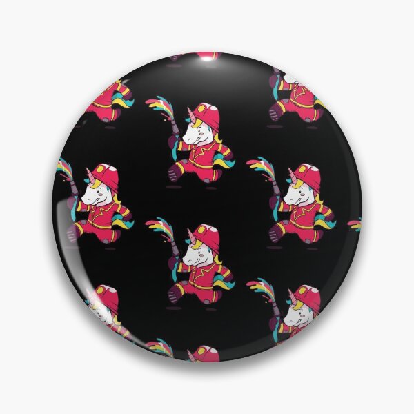 Item preview, Cute Unicorn Firefighter designed and sold by DavinciStore21.