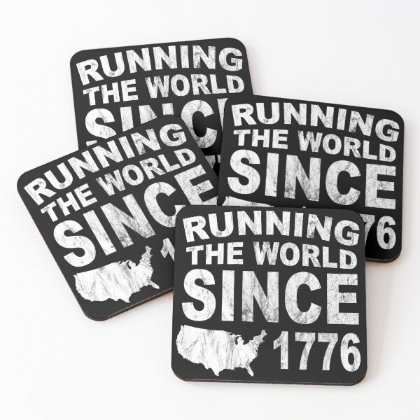Item preview, Running The World Since 1776 America USA Graphic designed and sold by SpookshowDesign.