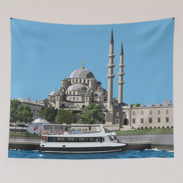 Item preview, New Mosque, Yeni Camii, Istanbul, Turkey designed and sold by Annalisa-Jones.
