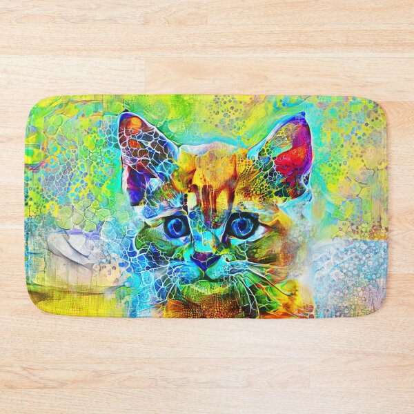 Item preview, Abstractions of abstract abstraction of cat designed and sold by blackhalt.