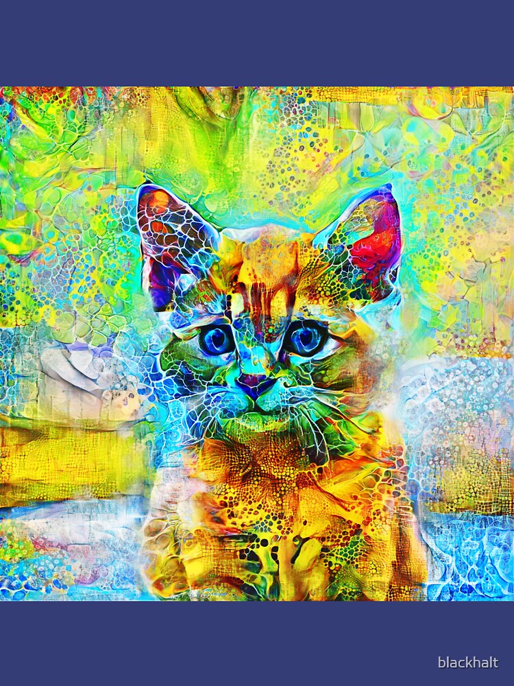 Abstractions of abstract abstraction of cat by blackhalt