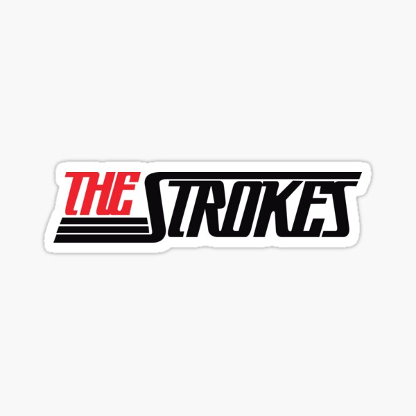 THE Red Black Sticker