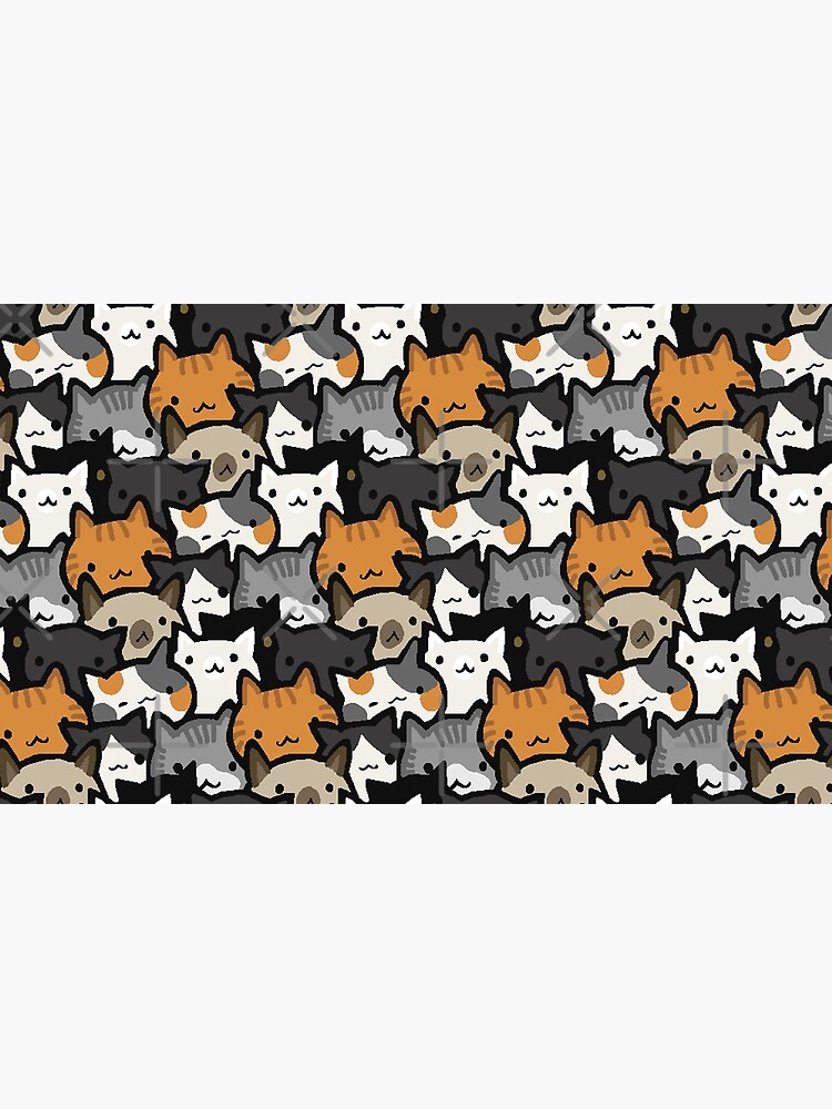 Cat Crowd by missdaisydee