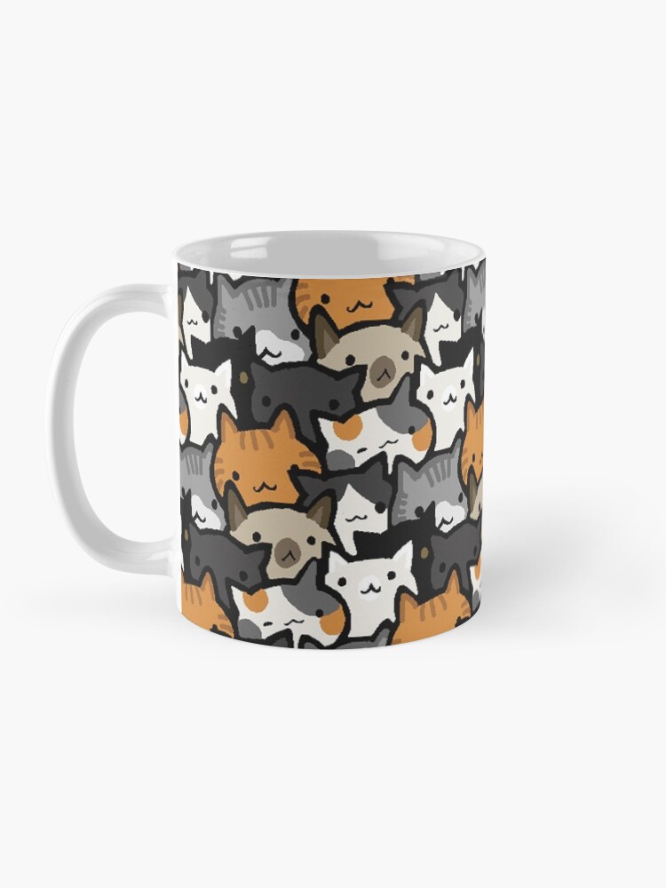 Alternate view of Cat Crowd Mug