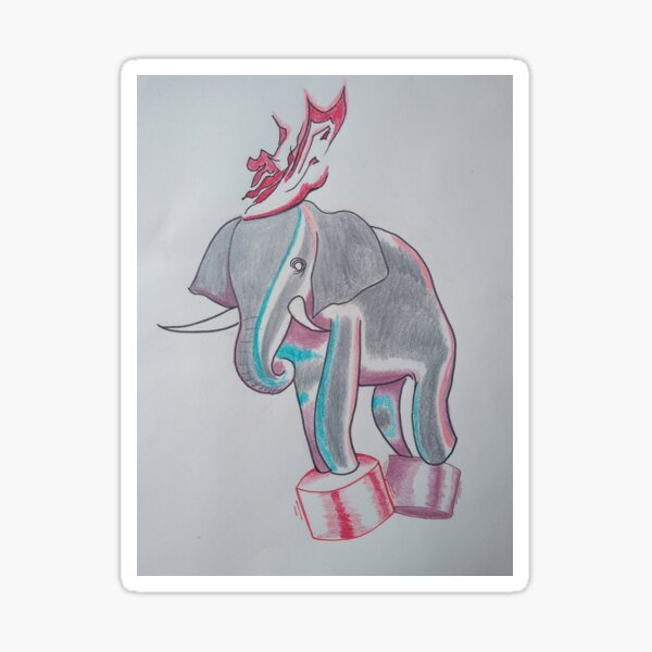 The Balancing Act Sticker