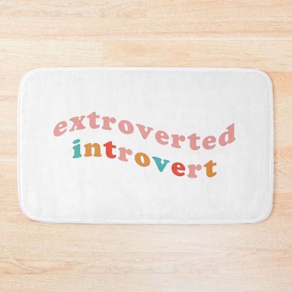 Item preview, Extroverted Introvert Groovy Colorful Design designed and sold by itsnyahb.