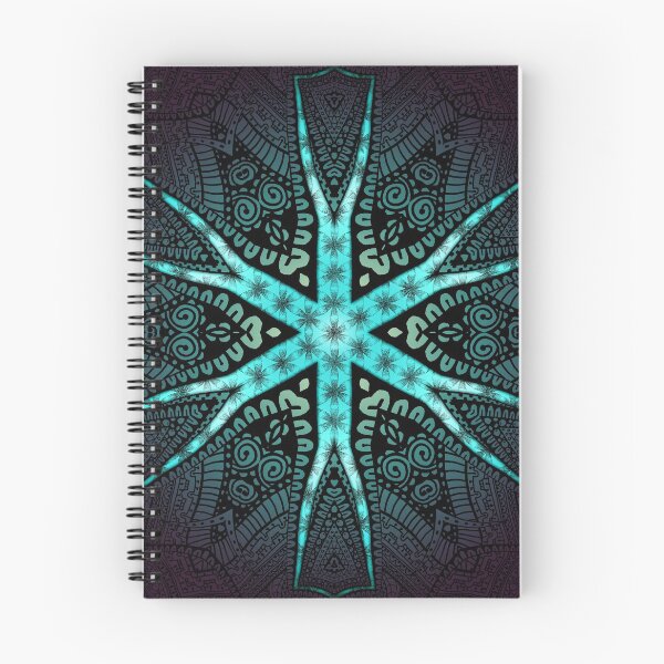 Item preview, Ice Spider of Life Geometric Fractal Mandala designed and sold by GloomyLand.