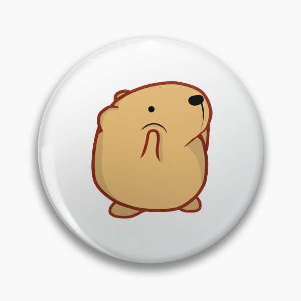 Item preview, Cute Capybara Touching Cheeks designed and sold by RyderDesign.