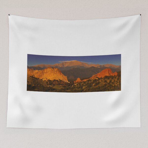 Item preview, Garden of the Gods Sunset Panorama designed and sold by nbrandsberg.