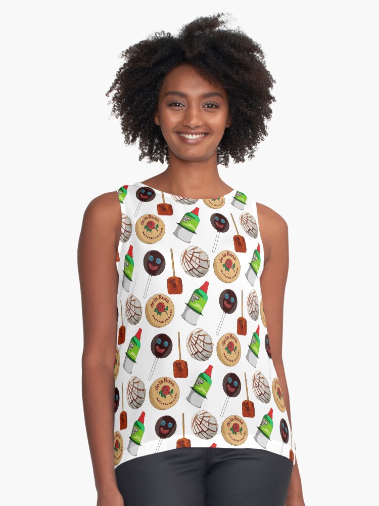 Item preview, Sleeveless Top designed and sold by CasaLatina.