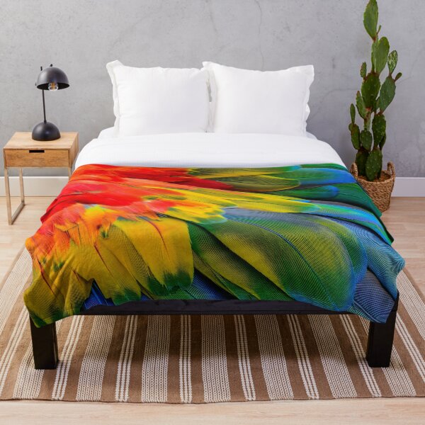 Item preview, Colorful Rainbow Parrot Feathers designed and sold by alderblight.
