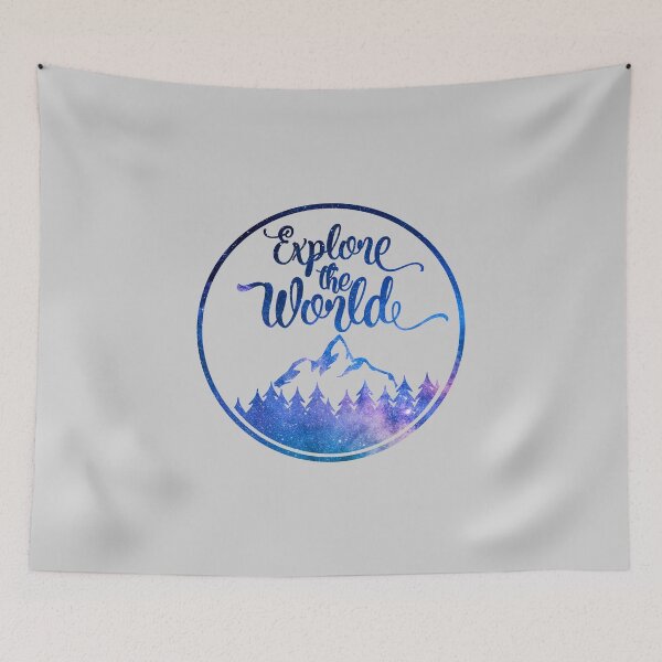Item preview, Explore The World designed and sold by WildernessGear.