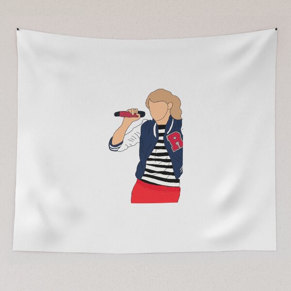 Item preview, taylor swift red tour “R” jacket designed and sold by eboeh13.