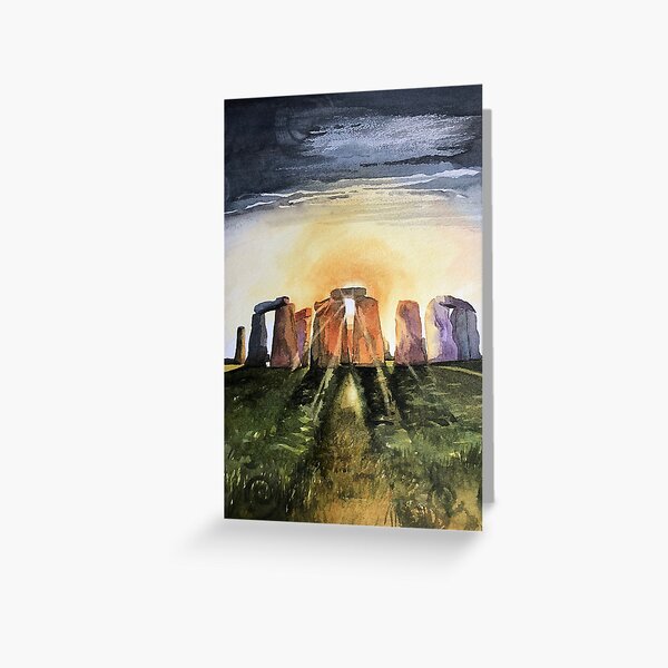 Item preview, Solstice d'été de Stonehenge designed and sold by crafterwitch.