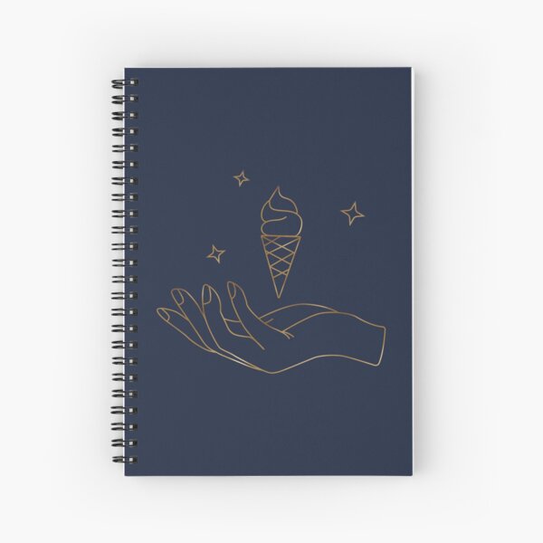 Magic ice cream Spiral Notebook