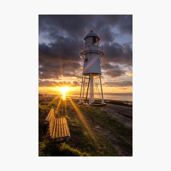 Black Nore Lighthouse Sunset Photographic Print