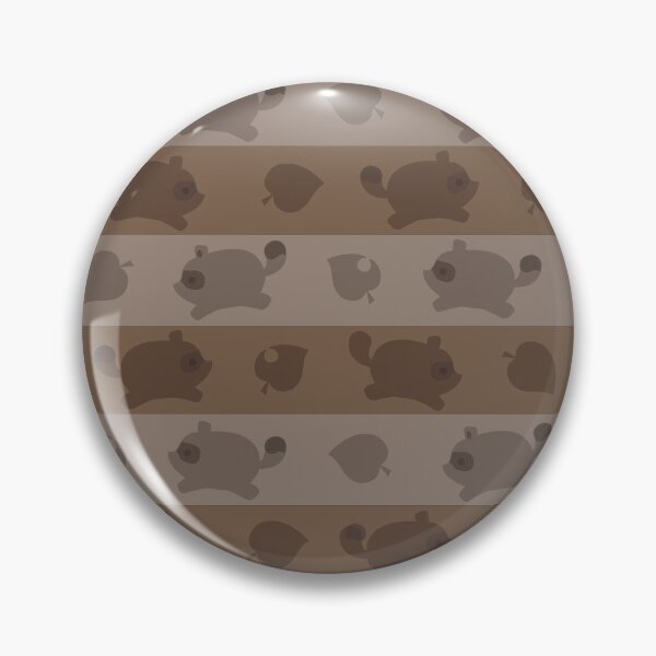 Item preview, Nook Miles and Leaf Logo - Brown  designed and sold by TheMajesticGoat.