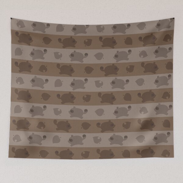 Item preview, Nook Miles and Leaf Logo - Brown  designed and sold by TheMajesticGoat.
