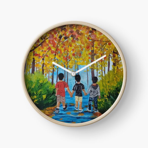 Friendship...that childhood bond which lives forever. Clock