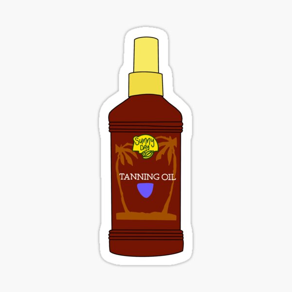 Item preview, Tanning Oil Bottle designed and sold by madebymadalyn.