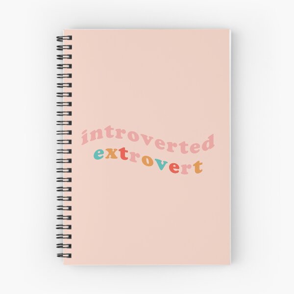 Item preview, Introverted Extrovert Groovy Colorful Design designed and sold by itsnyahb.