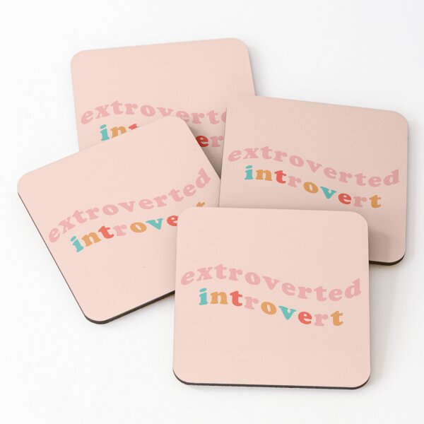 Item preview, Extroverted Introvert Groovy Colorful Design designed and sold by itsnyahb.
