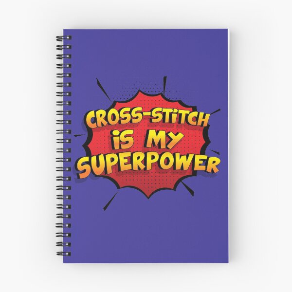 Item preview, Cross-Stitch is my Superpower Funny Design Cross-Stitch Gift designed and sold by Custom365.