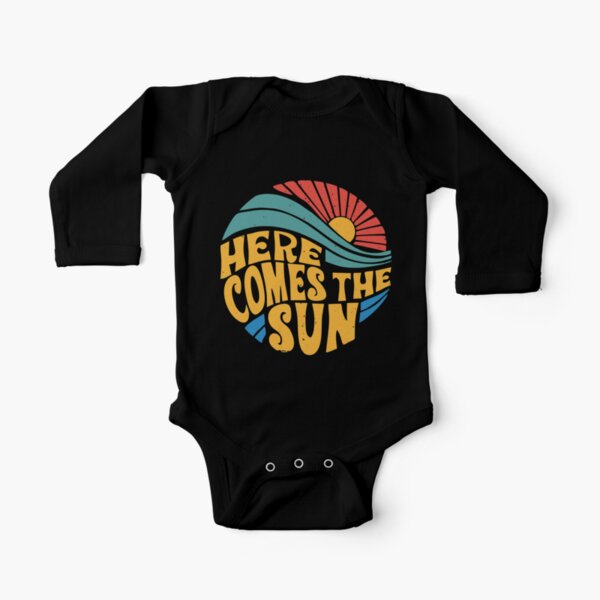 Here Comes the Sun Long Sleeve Baby One-Piece