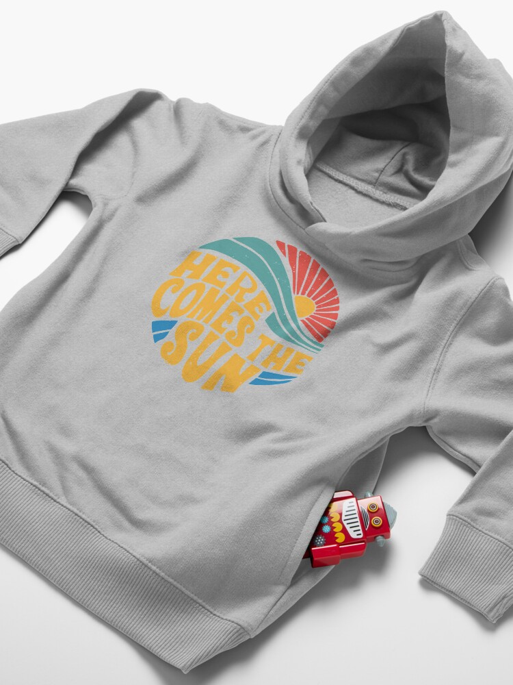Alternate view of Here Comes the Sun Toddler Pullover Hoodie