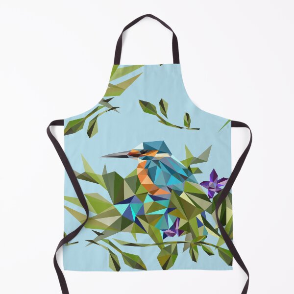 Item preview, Common Kingfisher (halcyon) in Triangles designed and sold by XOOXOO.